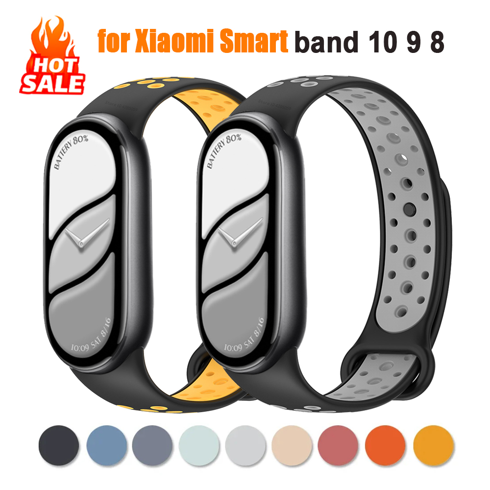 Android Smartwatch Accessories - Silicone Strap for Xiaomi Mi Band