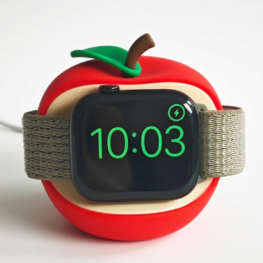 Watch Charging Dock - Silicone Watch Charger Stand For Apple