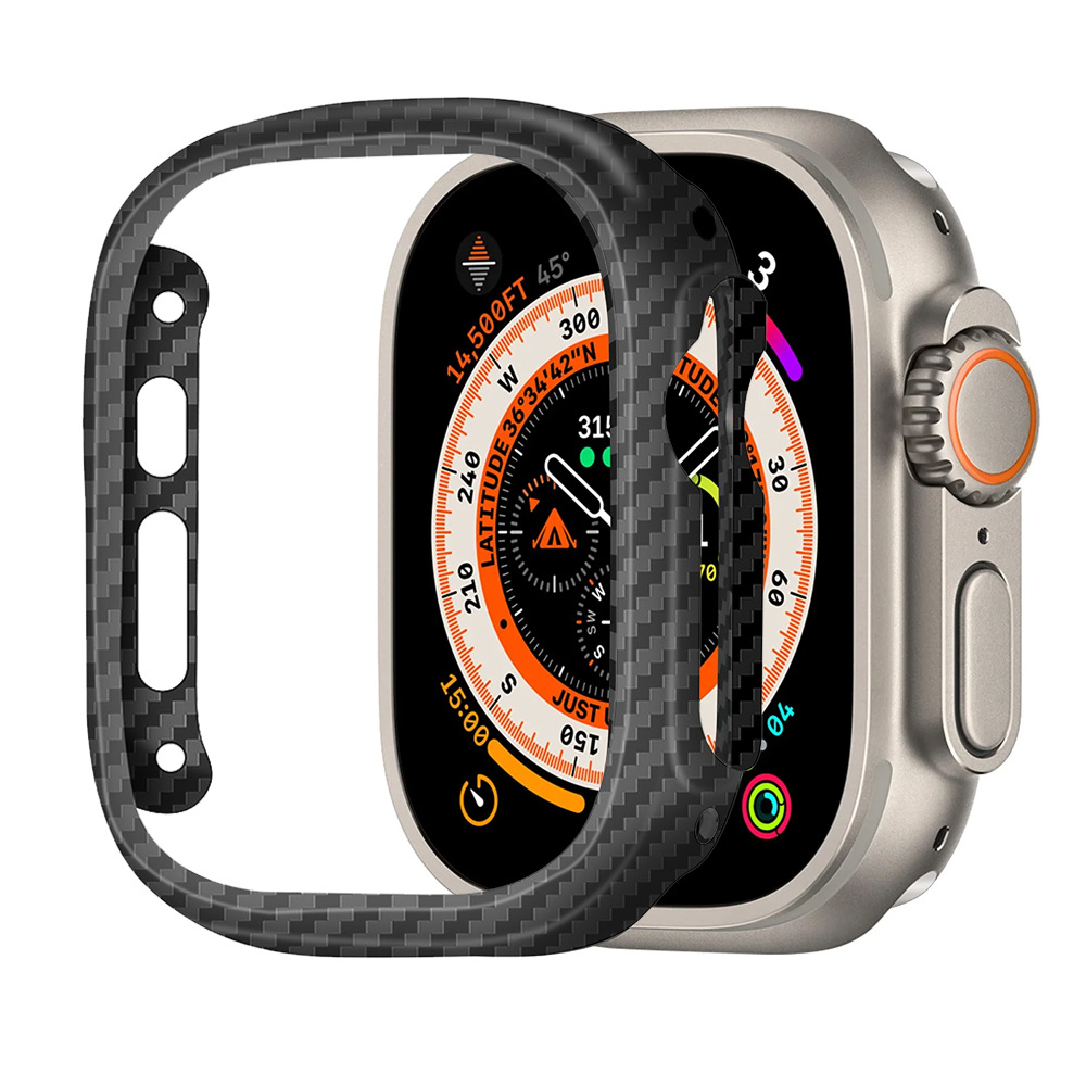 Watch Face Protector - Kevlar Carbon Fibre Thin Case For