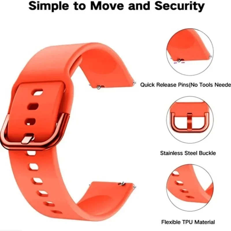 20mm/22mm band For Amazfit GTS - Titan Smartwatch Accessories 评论和价格