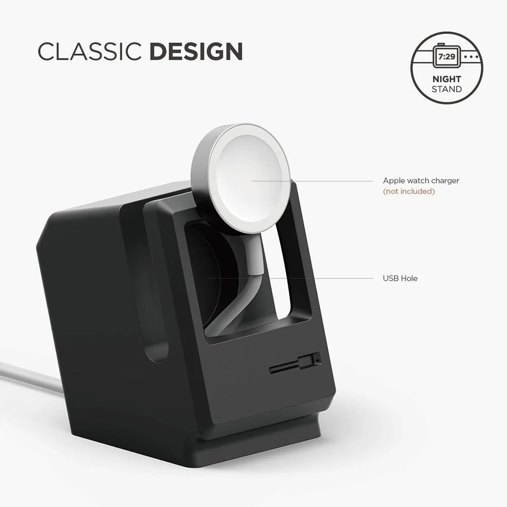 Silicone Charger Stand For App - Watch Charging Dock 评论和价格