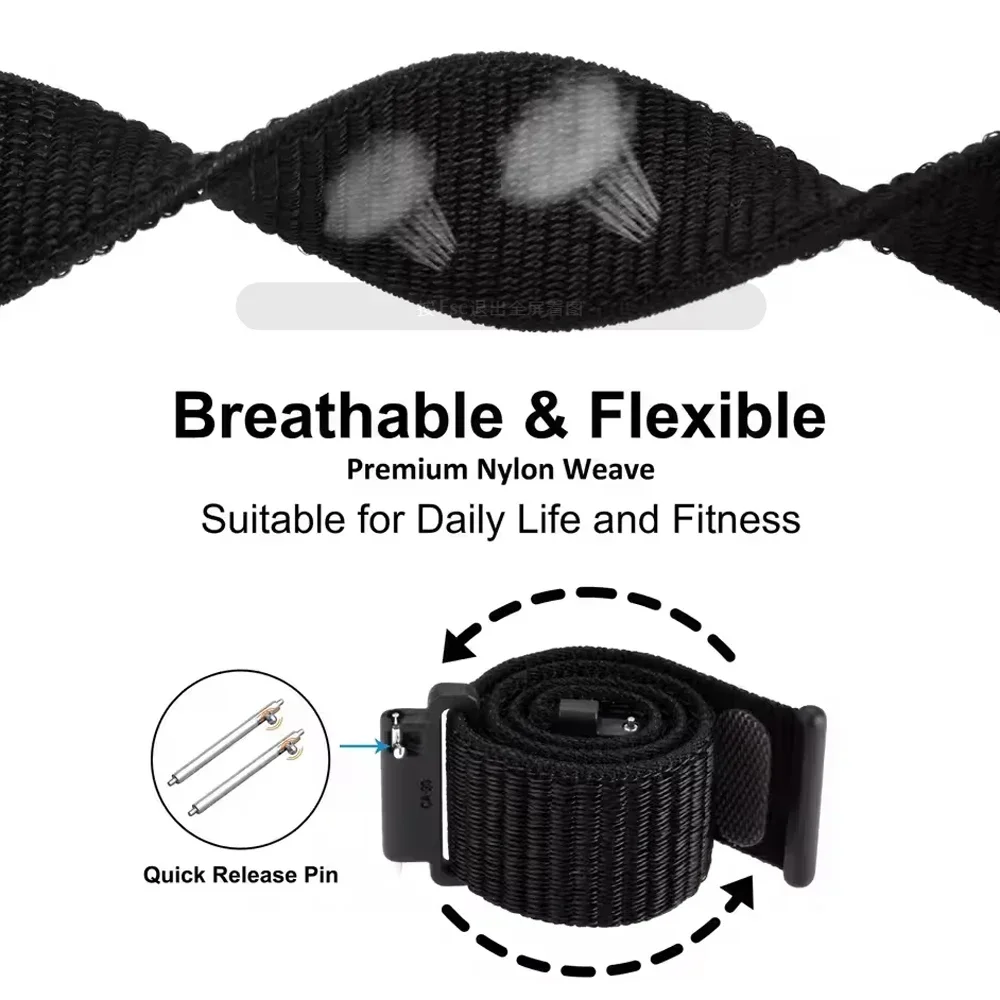 20 22mm Braided Band for Xiaom - Xiaomi Smartwatch S3 Accessories 评论和价格