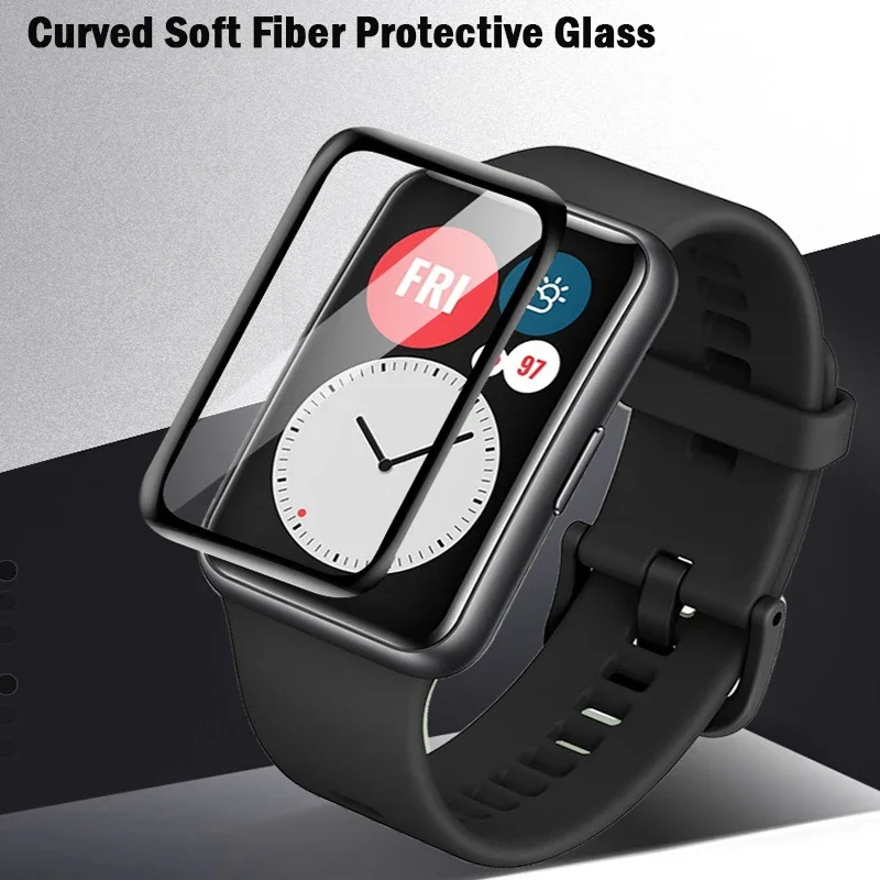 Soft Glass For Huawei Watch Fi - Watch Face Protector 评论和价格