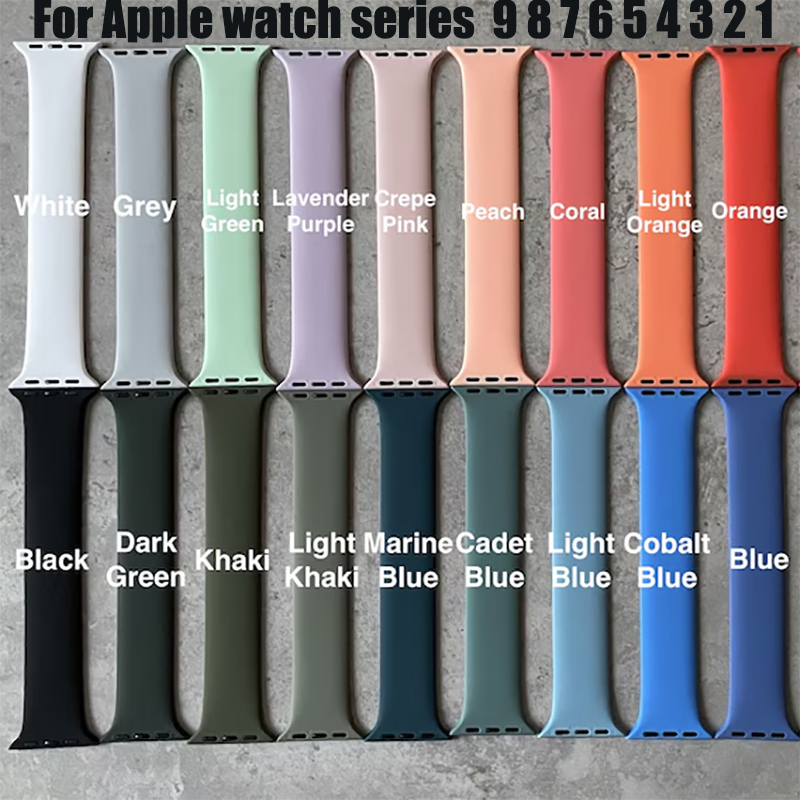 Solo Loop silicone for apple W - Sport Loop Strap 评论和价格
