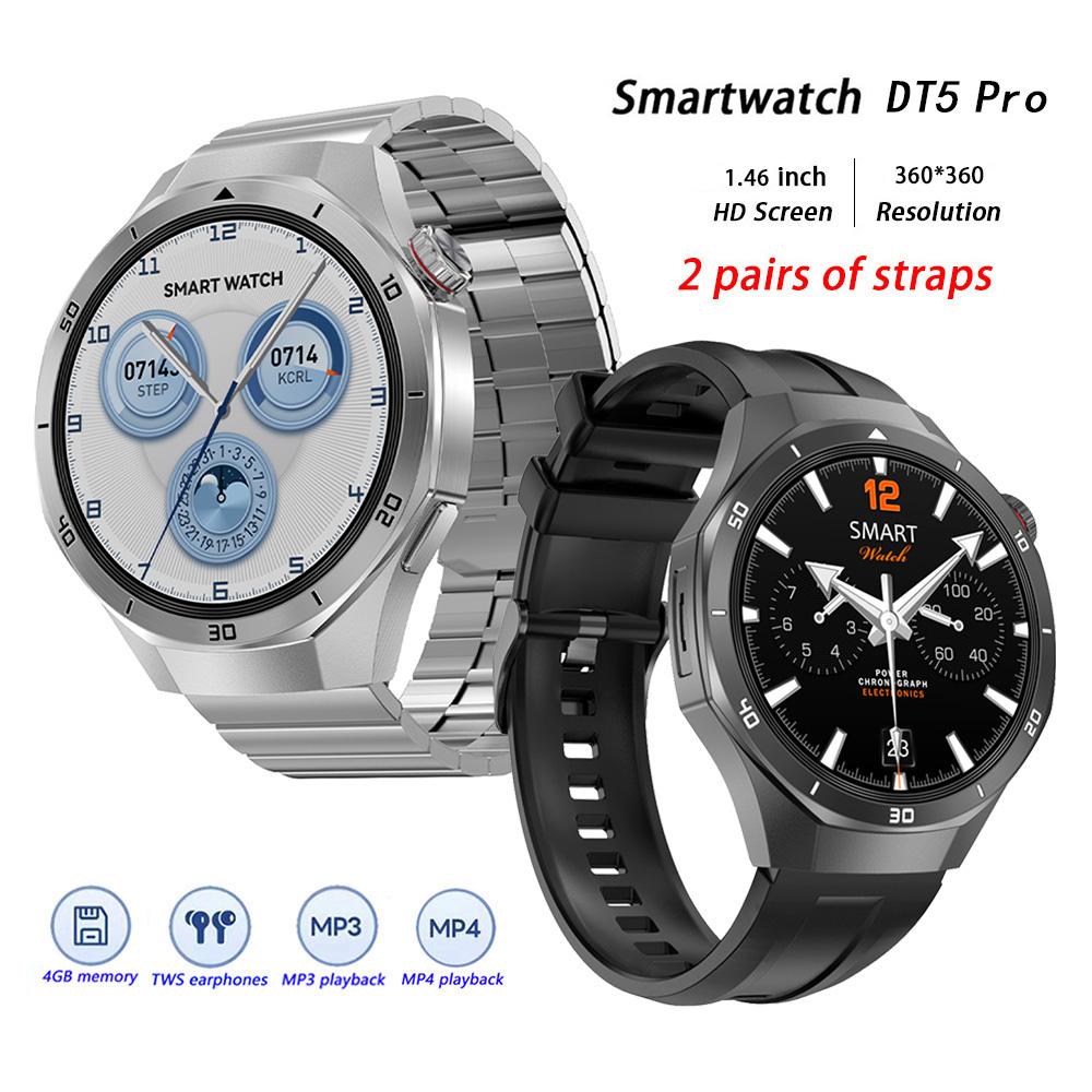 DT5 Pro Smart Watch for Men Wo - Android Smartwatch Accessories 评论和价格