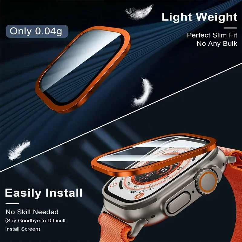 2PCS Tempered Glass for Apple  - Smartwatch Watch Accessories For Women 评论和价格