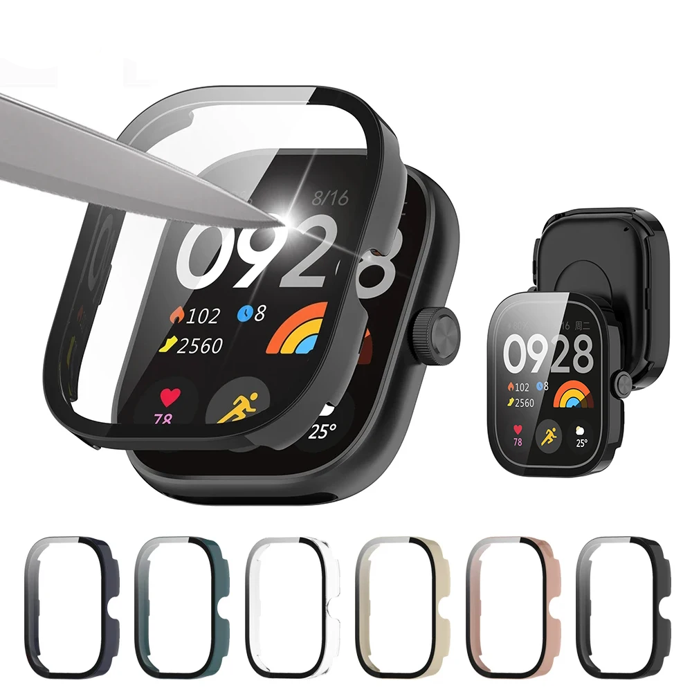 Tempered Glass+Case For Xiaomi - Smartwatch Watch Accessories For Women 评论和价格