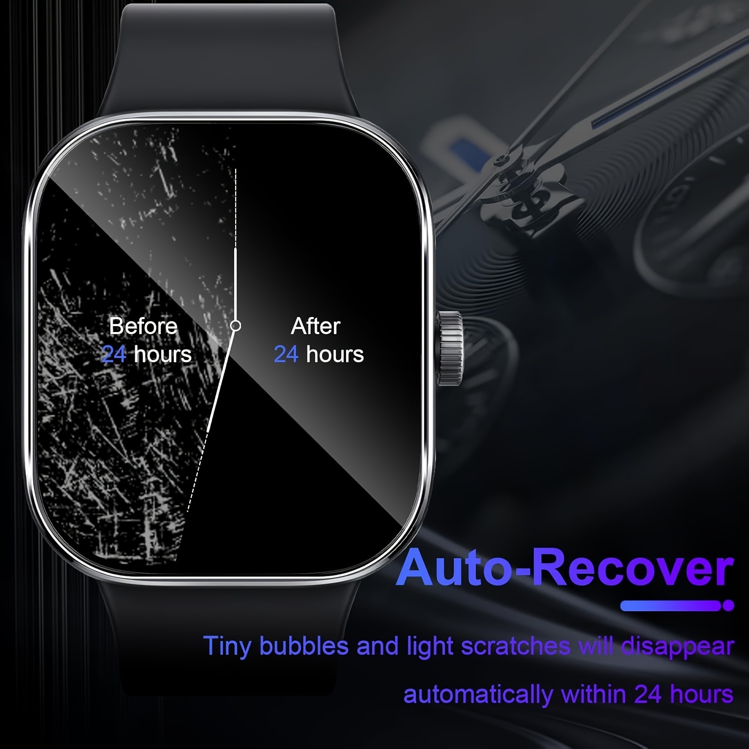 3-5Pcs Premium Tempered Glass  - Watch Face Protector 评论和价格