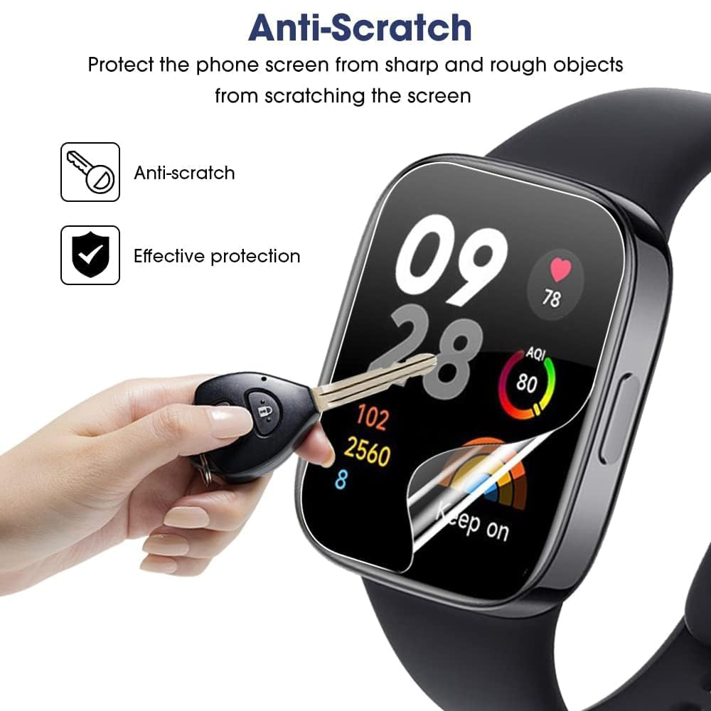3/6pcs Hydrogel Protective Fil - Watch Face Protector 评论和价格