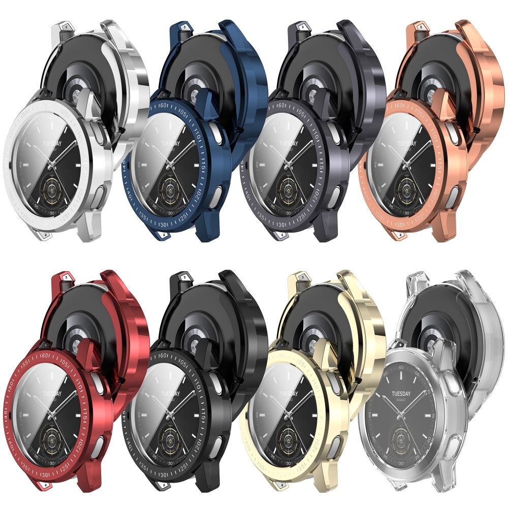 New Full Cover TPU Case Bumper - Xiaomi Smartwatch S3 Accessories 评论和价格