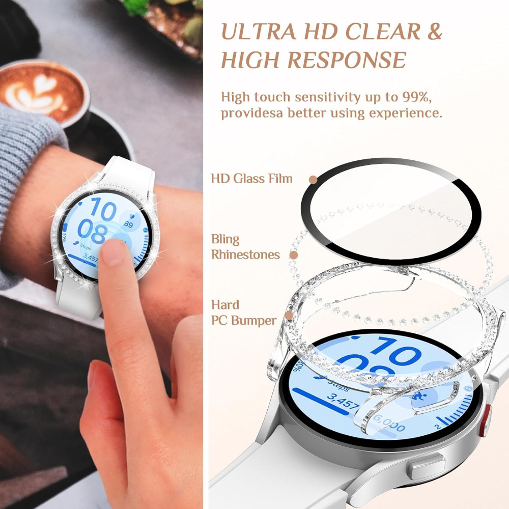 Bling Case for Samsung Galaxy  - Accessories For Galaxy Watch 5 评论和价格