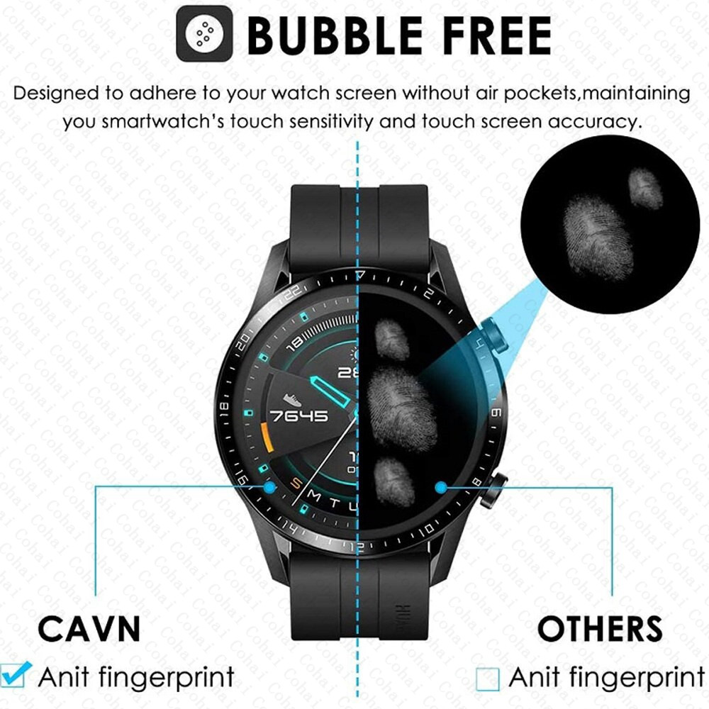 20D Curved Edge Tempered Glass - Titan Smartwatch Accessories 评论和价格