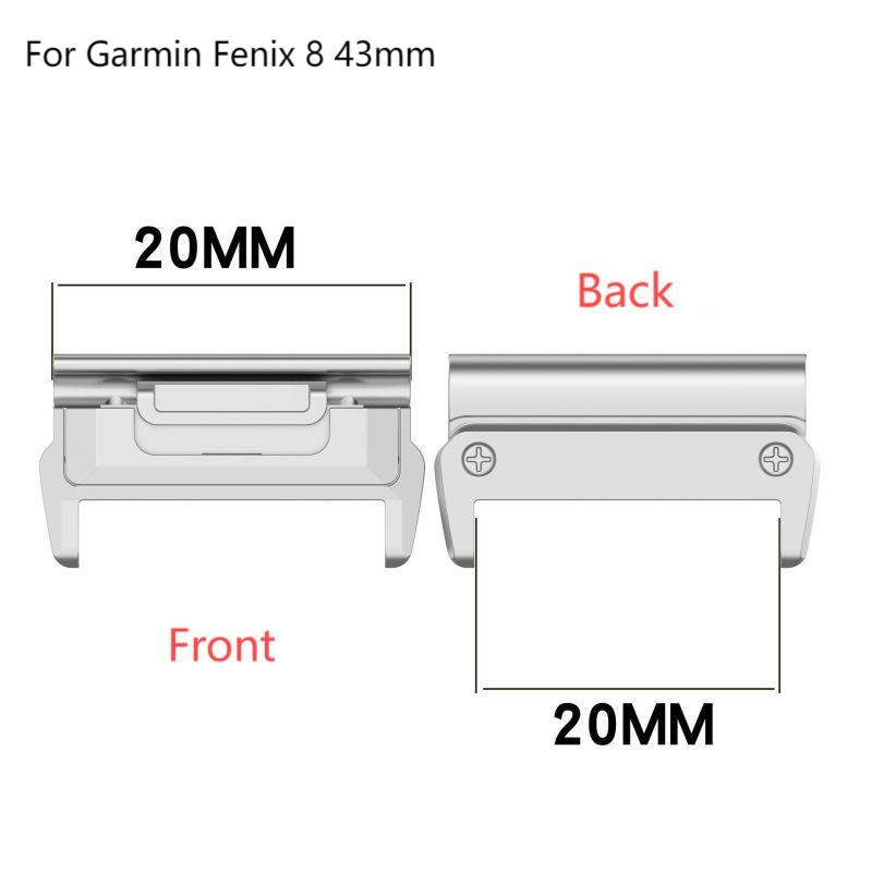 1 Pair Adaptor for Garmin Feni - Sport Loop Strap 评论和价格
