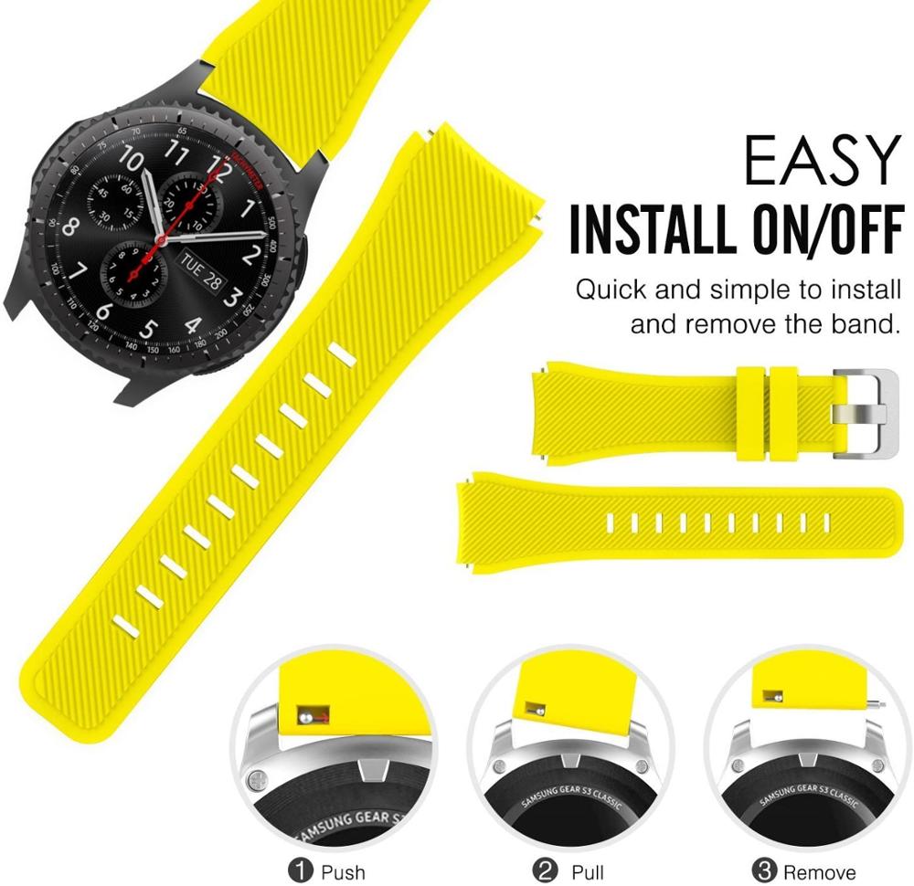 20/22mm Watch Strap For Samsun - Titan Smartwatch Accessories 评论和价格