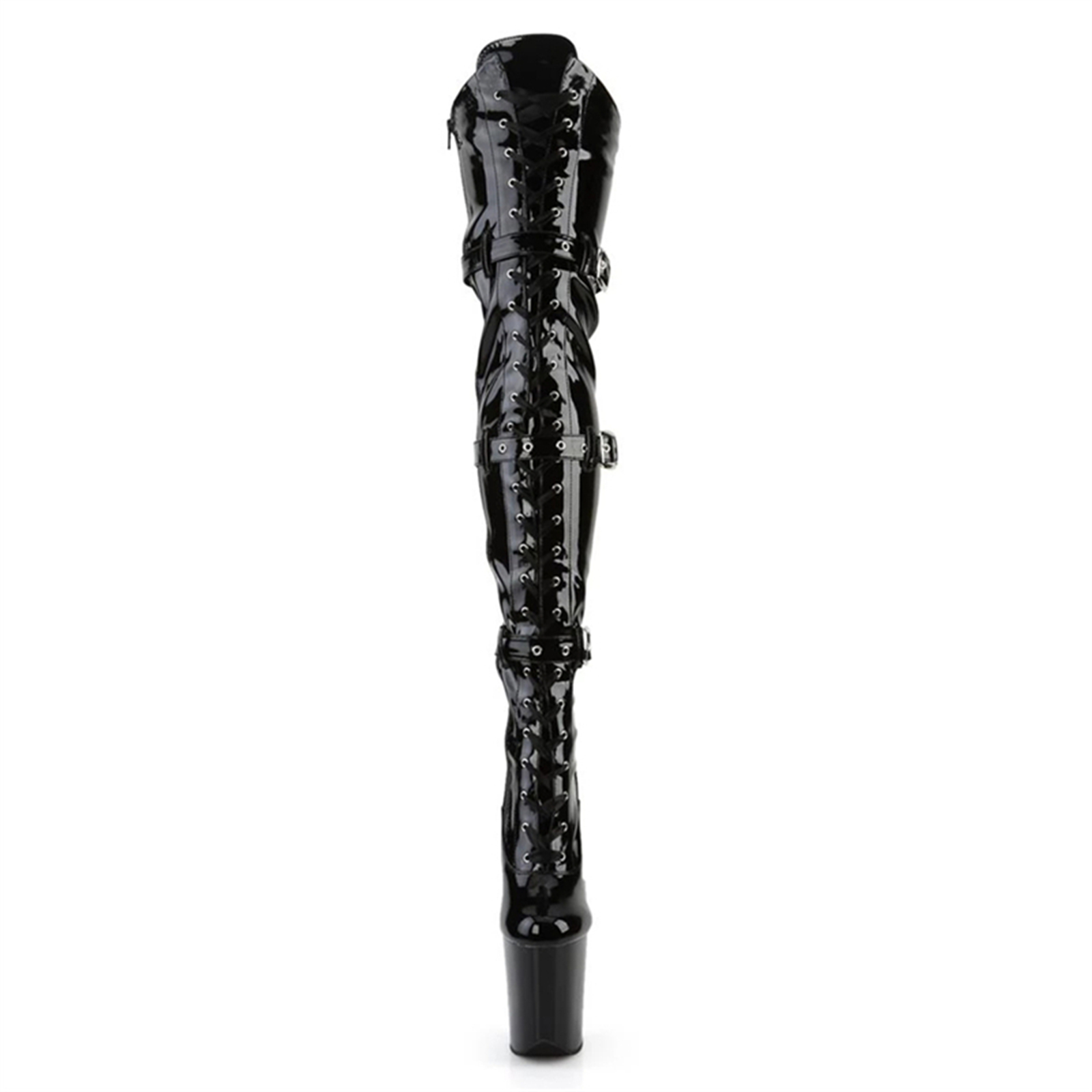 20CM Extreme High Knee Boots f - Leather Classic Strap 评论和价格