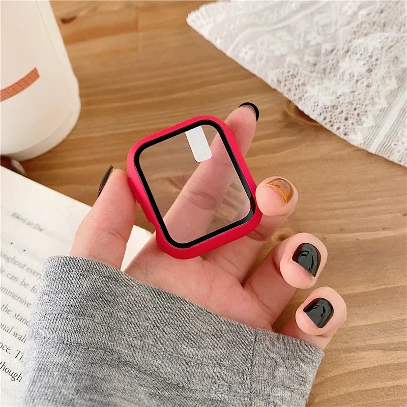 3pack Glass+cover For Apple Wa - Smartwatch Watch Accessories For Women 评论和价格