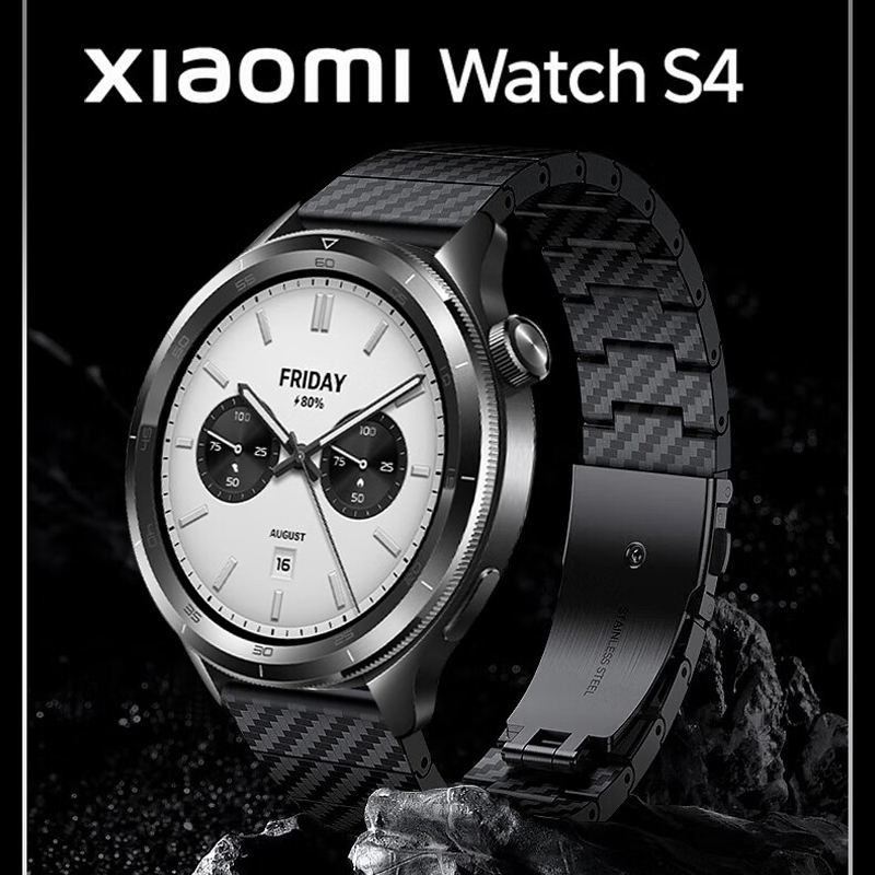 Carbon Fiber Strap For Xiaomi  - Xiaomi Smartwatch S3 Accessories 评论和价格