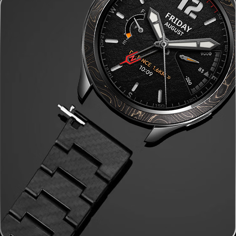 Carbon Fiber Strap For Xiaomi  - Xiaomi Smartwatch S3 Accessories 评论和价格