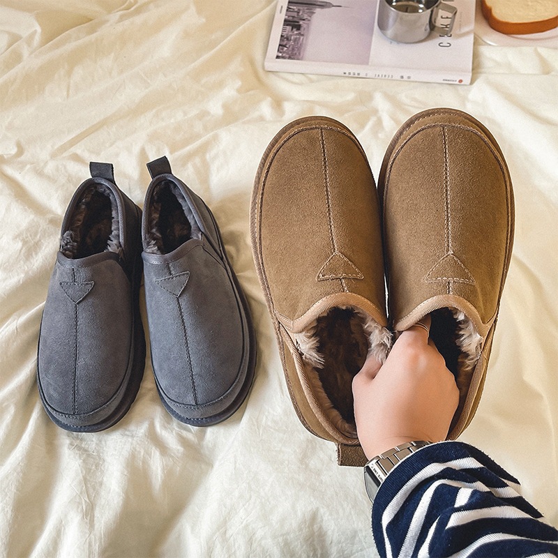 Winter Women Men Genuine Cow L - Leather Classic Strap 评论和价格