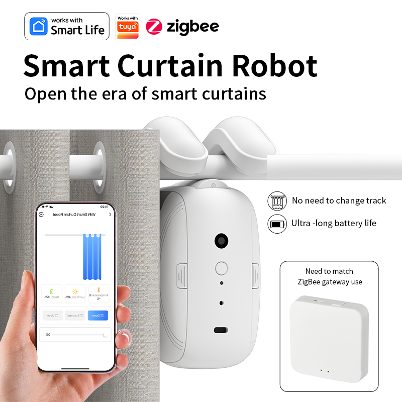 Zigbee Smart Curtain Driver Ro - Smart Accessories 评论和价格