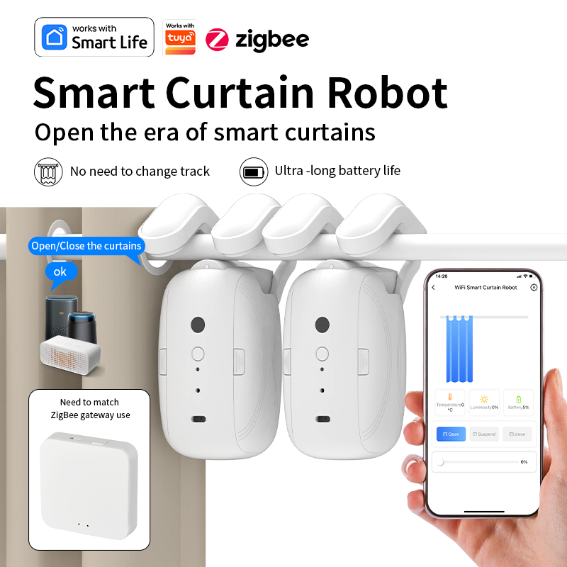Zigbee Smart Curtain Driver Ro - Smart Accessories 评论和价格