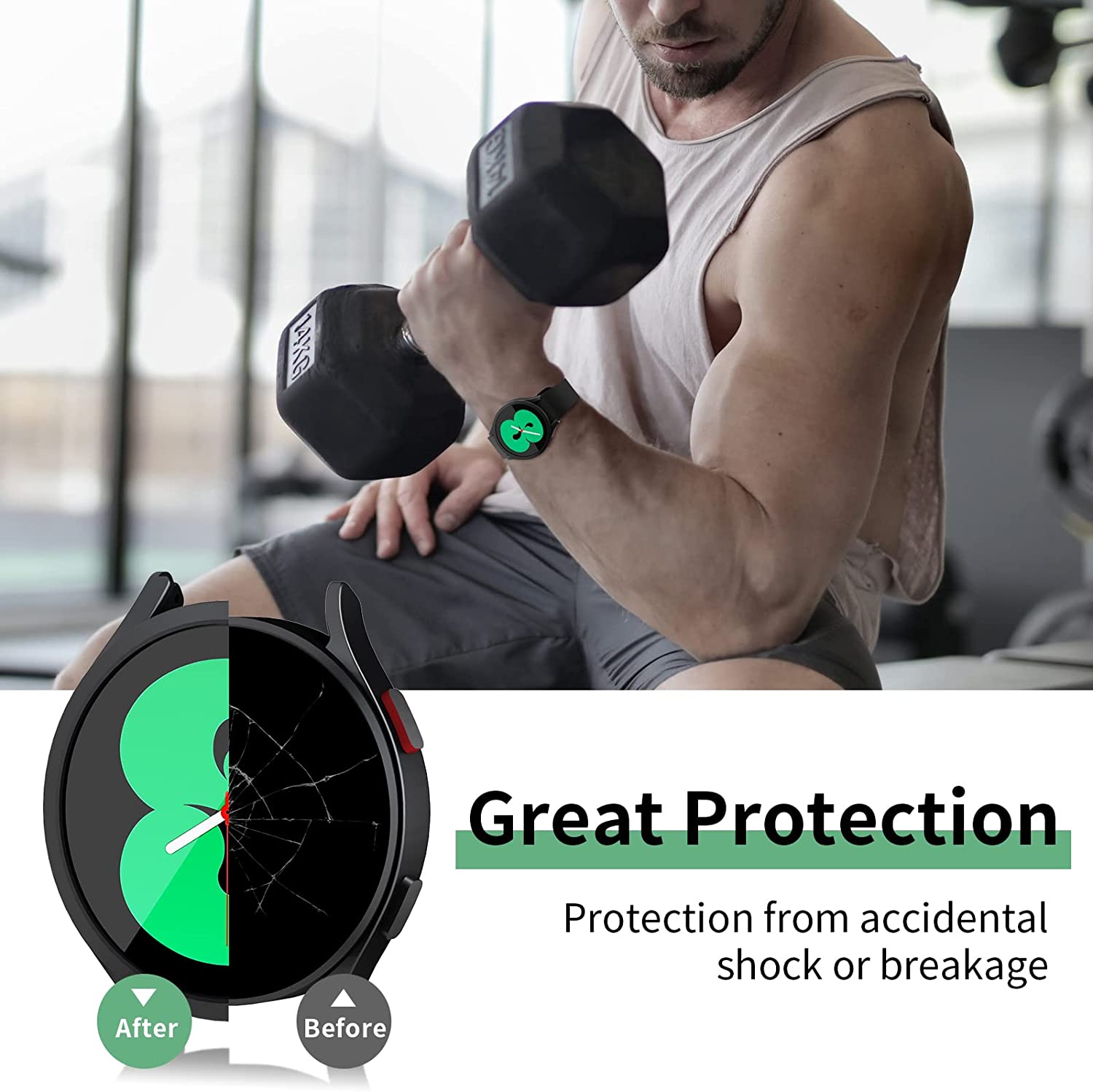 Watch Case for Samsung Galaxy  - Accessories For Galaxy Watch 5 评论和价格