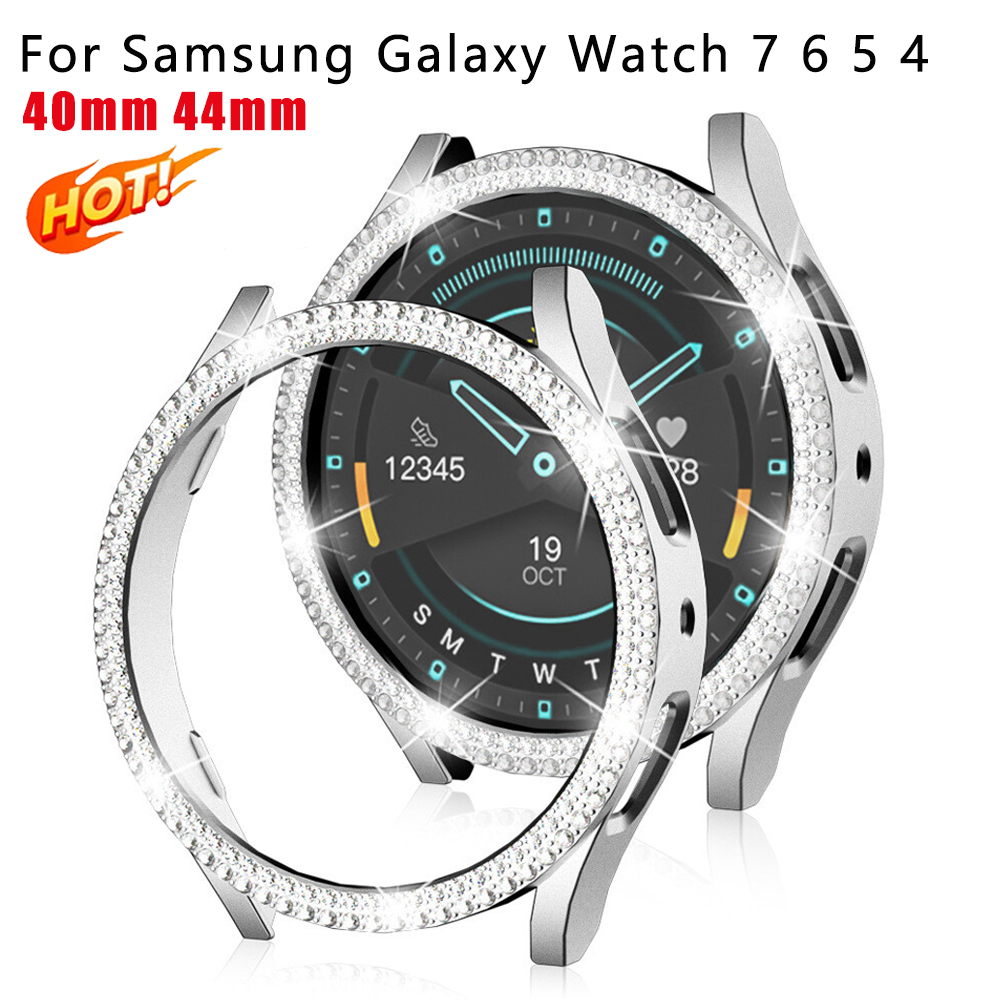 Bling Diamond Case for Samsung - Accessories For Galaxy Watch 5 评论和价格