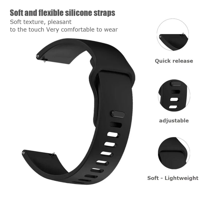 22mm Replacement Strap For Xia - Xiaomi Smartwatch S3 Accessories 评论和价格